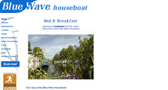Desktop Screenshot of bluewavehouseboat.com
